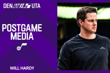 Will Hardy proud of Utah's effort, recognizing how to attack against the Nuggets