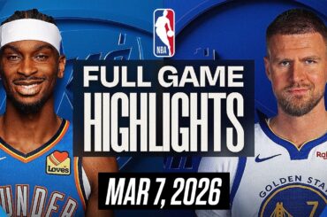 WARRIORS vs THUNDER FULL GAME HIGHLIGHTS MARCH 7, 2026 NBA HIGHLIGHTS TODAY | NBA 2K26 GAMEPLAY