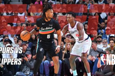 NBA Mini: San Antonio Spurs vs. LA Clippers | Extended Highlights