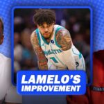 LaMelo's shift in his game key factor to Hornets impressive year | Numbers on the Board | NBA on NBC