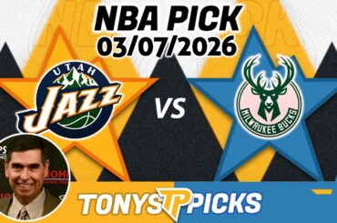Utah Jazz vs. Milwaukee Bucks Pick 3/7/26 NBA Pick Prediction
