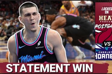 STATEMENT: Miami Heat Beat Buzzing Hornets as Tyler Herro & Bam Adebayo Step Up | Miami Heat Podcast