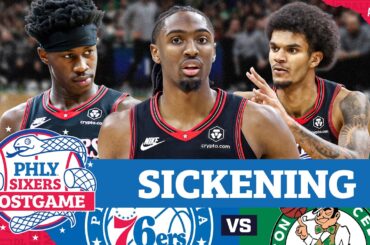 VJ Edgecombe, Sixers FALL SHORT In Weird Game Against Rival Celtics | PHLY Sixers Postgame