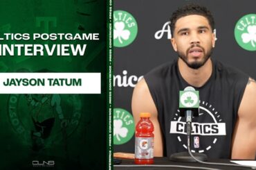 Jayson Tatum on his RETURN to Basketball | Postgame Interview