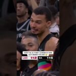 Wemby was brought to tears in Spurs EPIC comeback win 🥹