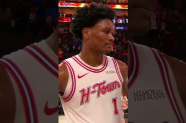 Amen's impact was on full display tonight 👏 #rockets