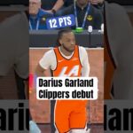 Garland drops 12 PTS in his Clippers debut 👀