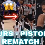 SPURS - PISTONS REMATCH REACTION (PLAYOFF SPURS ACTIVATED)