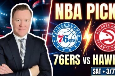 Philadelphia 76ers vs Atlanta Hawks – NBA Pick l Saturday 3/7/26 l Vernon’s Bet, Picks & Predictions