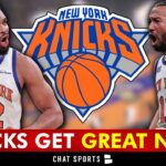 Knicks Get DOUBLE DOSE OF GREAT NEWS In Blowout Win vs. Denver Nuggets