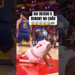GUI DEIXOU O DURANT NO CHÃO 😱🇧🇷 #nba
