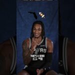 HB with the shade 😎 #Spurs #NBA #marchmadness