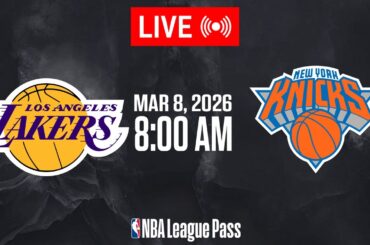 NBA LIVE! Los Angeles Lakers vs New York Knicks | March 8, 2026 | NBA Today NBA 2K26 Gameplay