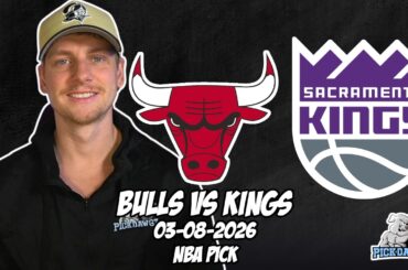 Chicago Bulls vs Sacramento Kings 3/8/26 NBA Free Picks & Prediction | NBA Betting Tips