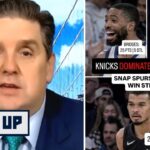 GET UP | Knicks are for REAL! - Windhorst on Jalen Brunson & Bridges snap Spurs 11-game win streak
