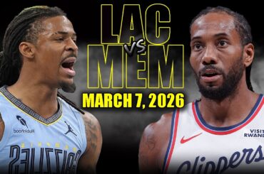 Los Angeles Clippers vs Memphis Grizzlies Full Game Highlights – March 7, 2026 | NBA Season