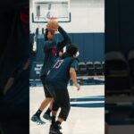 Nothin' like SEVEN back-to-back birthday buckets for Tre Johnson 🎂 #rookie #birthday #nba #practice