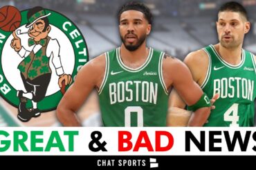 Boston Celtics Receive GREAT & BAD News After Jayson Tatum Return vs. Mavericks