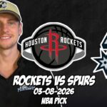 Houston Rockets vs San Antonio Spurs 3/8/26 NBA Free Picks & Prediction | NBA Betting Tips