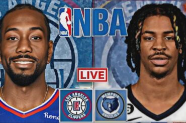 LIVE: MEMPHIS GRIZZLIES vs LOS ANGELES CLIPPERS | NBA | PLAY BY PLAY | SCOREBOARD