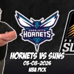 Charlotte Hornets vs Phoenix Suns 3/8/26 NBA Free Picks & Prediction | NBA Betting Tips