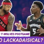 RAPTORS POSTCAST: Timberwolves DOMINATE third quarter, Raps look listless to close