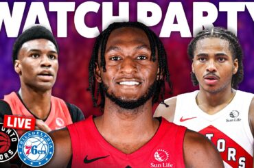 Raptors vs 76ers LIVE Watch Along | Next Man Up Attitude Needed For Toronto