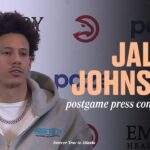 Hawks vs. 76ers Postgame Press Conference: Jalen Johnson