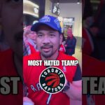 What team do Toronto Raptors fans HATE most??? #raptors #celtics #cavaliers #nba #basketball #shorts
