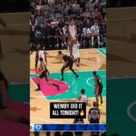 VIC WAS HOOPIN' 🔥  #spurs #nba #wemby