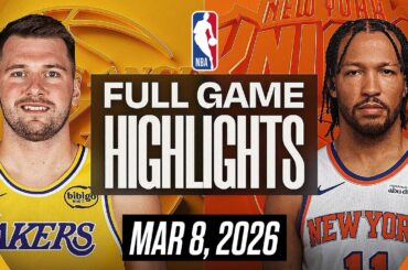 LAKERS vs KNICKS FULL GAME HIGHLIGHTS MARCH 8, 2026 NBA HIGHLIGHTS TODAY | NBA 2K26 GAMEPLAY