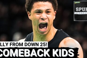 SPURS POSTCAST: 25-POINT COMEBACK!!! Wembanyama & Spurs rally to STUN Kawhi Leonard & Clippers