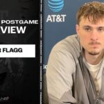 Cooper Flagg REACTS to First NBA Game in TD Garden | Celtics vs Mavericks Post Game