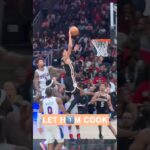 Jalen TOOK OVER in the 4th with these dunks 😱😱 #hawks #jalenjohnson #nba #dunk