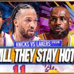 Knicks vs Lakers Preview Show | Will the Red Hot Knicks Handle LeBron and Luka?