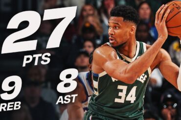 Giannis Antetokounmpo Dominates (27 PTS), Cruises to Win vs Jazz | March 7, 2026