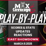 🔴LIVE - Boston Celtics vs Cleveland Cavaliers - Play-By-Play & Reactions (3/8/26)