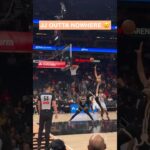 He FLEW in #jalenjohnson #hawks #nba #dunk