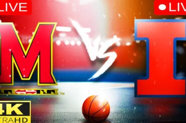 [LIVE] Illinois vs Maryland | Men’s College Basketball 2026 | LIVE 4K NCAA Basketball