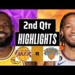 Los Angeles Lakers vs New York Knicks Full Game Highlights 2nd Qtr | Mar 8 | 2026 NBA Highlights