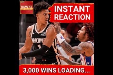 HAWKS POSTCAST: Atlanta Hawks Save Strongest Quarter For Last, Sweep Philadelphia 76ers