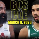 Boston Celtics vs Cleveland Cavaliers Full Game Highlights – March 8, 2026 | NBA Season