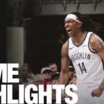 HIGHLIGHTS: Nets COMPLETE 5th Largest Comeback in Franchise History in 107-105 victory over Detroit