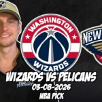 Washington Wizards vs New Orleans Pelicans 3/8/26 NBA Free Picks & Prediction | NBA Betting Tips