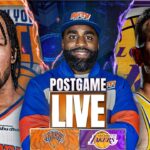 Knicks vs Lakers Post Game Live | Post Game Show & Caller Reactions | EP 705