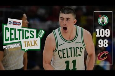 POSTGAME POD: Tatum delivers another encouraging performance as Celtics cruise past Cavs