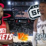 Houston Rockets vs San Antonio Spurs Live Play by Play & Scoreboard