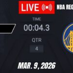 NBA LIVE! Golden State Warriors vs Utah Jazz  | March 9, 2026 Warriors vs Jazz | 2K26