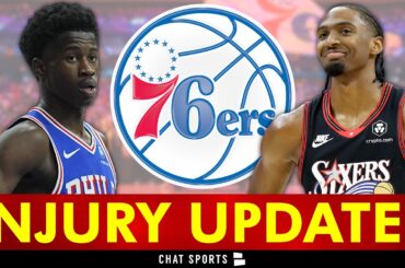 🚨NEW Tyrese Maxey Injury Update Via NBA Insider Shams Charania + VJ Edgecombe Injury Update