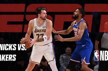 NBA Mini: New York Knicks vs Los Angeles Lakers | Extended Highlights